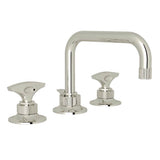 Rohl - Graceline Widespread Lavatory Faucet With U-Spout - Polished Nickel