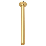 Rohl - 13'' Ceiling Mount Shower Arm - Italian Brass