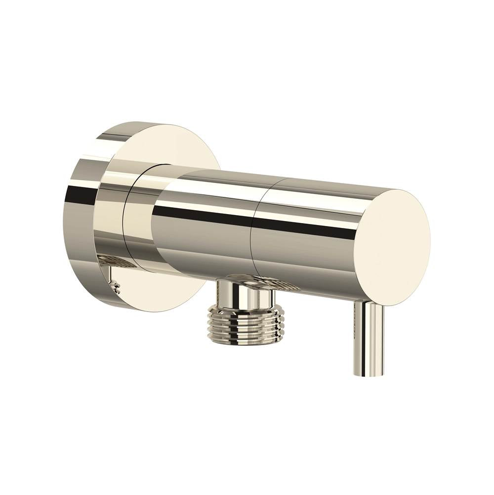 Rohl - Handshower Outlet With Integrated Volume Control - Polished Nickel