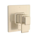 Rohl - 1/2'' Therm & Pressure Balance Trim With 3 Functions - Satin Nickel