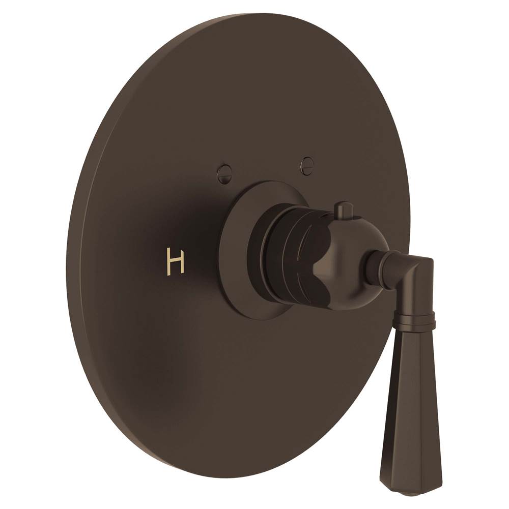Rohl - San GiovanniE 3/4'' Thermostatic Trim Without Volume Control - Tuscan Brass