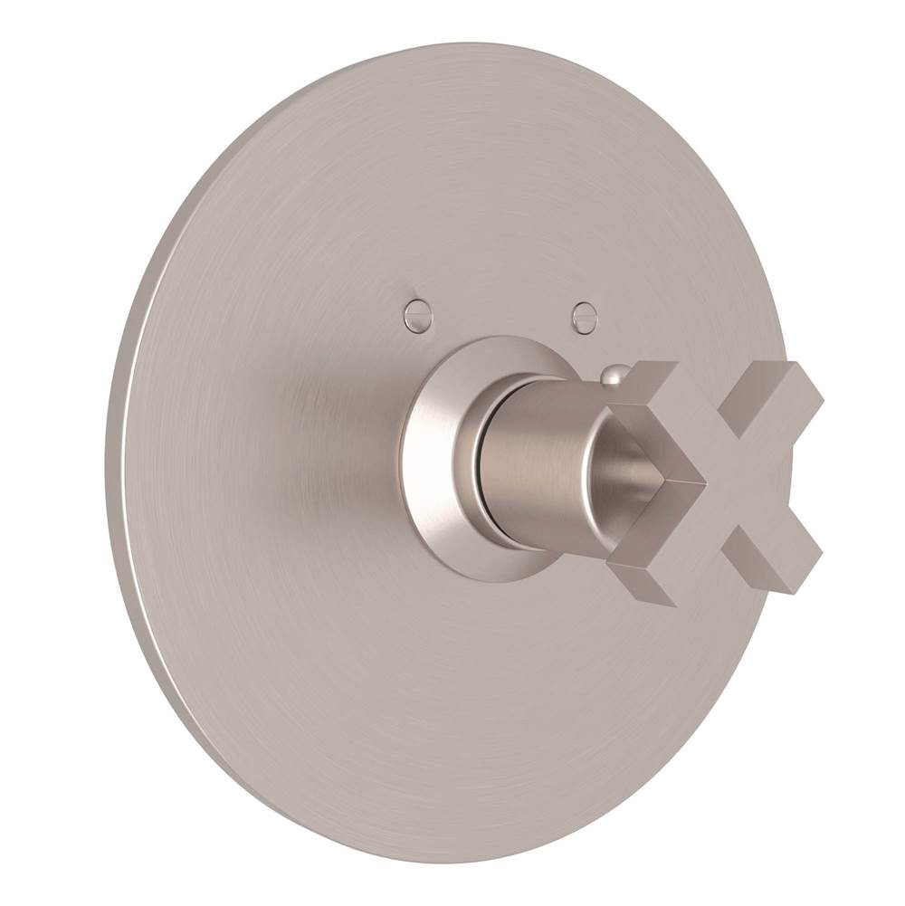 Rohl - Lombardia 3/4'' Thermostatic Trim Without Volume Control - Satin Nickel