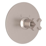 Rohl - Lombardia 3/4'' Thermostatic Trim Without Volume Control - Satin Nickel
