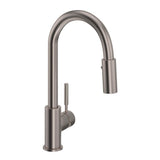 Rohl - LuxE Pull-Down Bar/Food Prep Kitchen Faucet - Satin Nickel