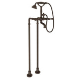 Rohl - Floor Mount Tub Filler - Tuscan Brass
