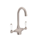 Rohl - San Julio Two Handle Bar/Food Prep Kitchen Faucet - Satin Nickel