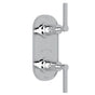 Rohl - Lombardia 1/2'' Thermostatic Trim With Diverter - Polished Chrome