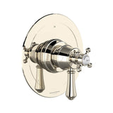 Rohl - Georgian EraE 1/2'' Therm & Pressure Balance Trim With 3 Functions - Polished Nickel