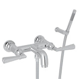 Rohl - San GiovanniE Exposed Wall Mount Tub Filler - Polished Chrome