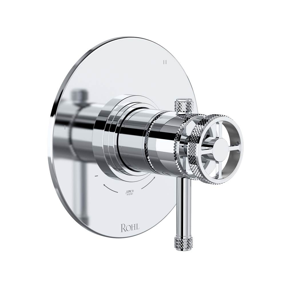 Rohl - CampoE 1/2'' Therm & Pressure Balance Trim With 5 Functions - Polished Chrome
