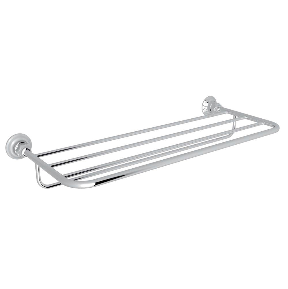 Rohl - Wall Mount Towel Shelf - Polished Chrome