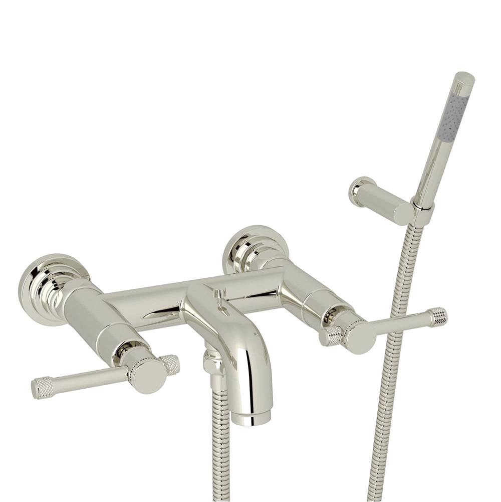 Rohl - CampoE Exposed Wall Mount Tub Filler - Polished Nickel