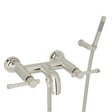 Rohl - CampoE Exposed Wall Mount Tub Filler - Polished Nickel