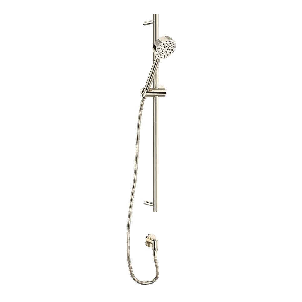 Rohl - Handshower Set With 31'' Slide Bar and Single Function Handshower - Polished Nickel