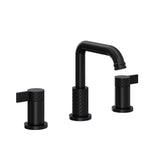 Rohl - TenerifeE Widespread Lavatory Faucet With U-Spout - Matte Black