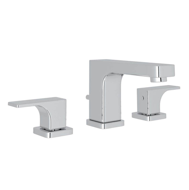 Rohl - QuartileE Widespread Lavatory Faucet - Polished Chrome
