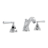 Rohl - Palladian Widespread Lavatory Faucet With Low Spout - Polished Chrome
