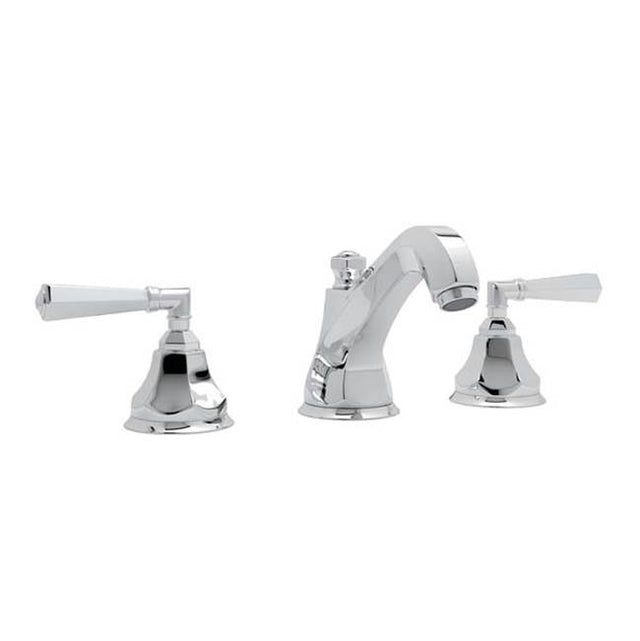 Rohl - Palladian Widespread Lavatory Faucet With Low Spout - Polished Chrome