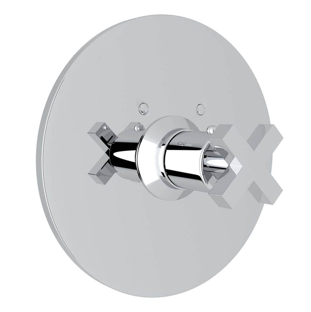 Rohl - Lombardia 3/4'' Thermostatic Trim Without Volume Control - Polished Chrome