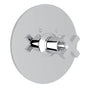 Rohl - Lombardia 3/4'' Thermostatic Trim Without Volume Control - Polished Chrome