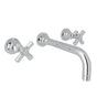 Rohl - San GiovanniE Wall Mount Lavatory Faucet Trim - Polished Chrome
