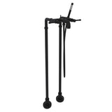 Rohl - CampoE Floor Mount Tub Filler - Matte Black