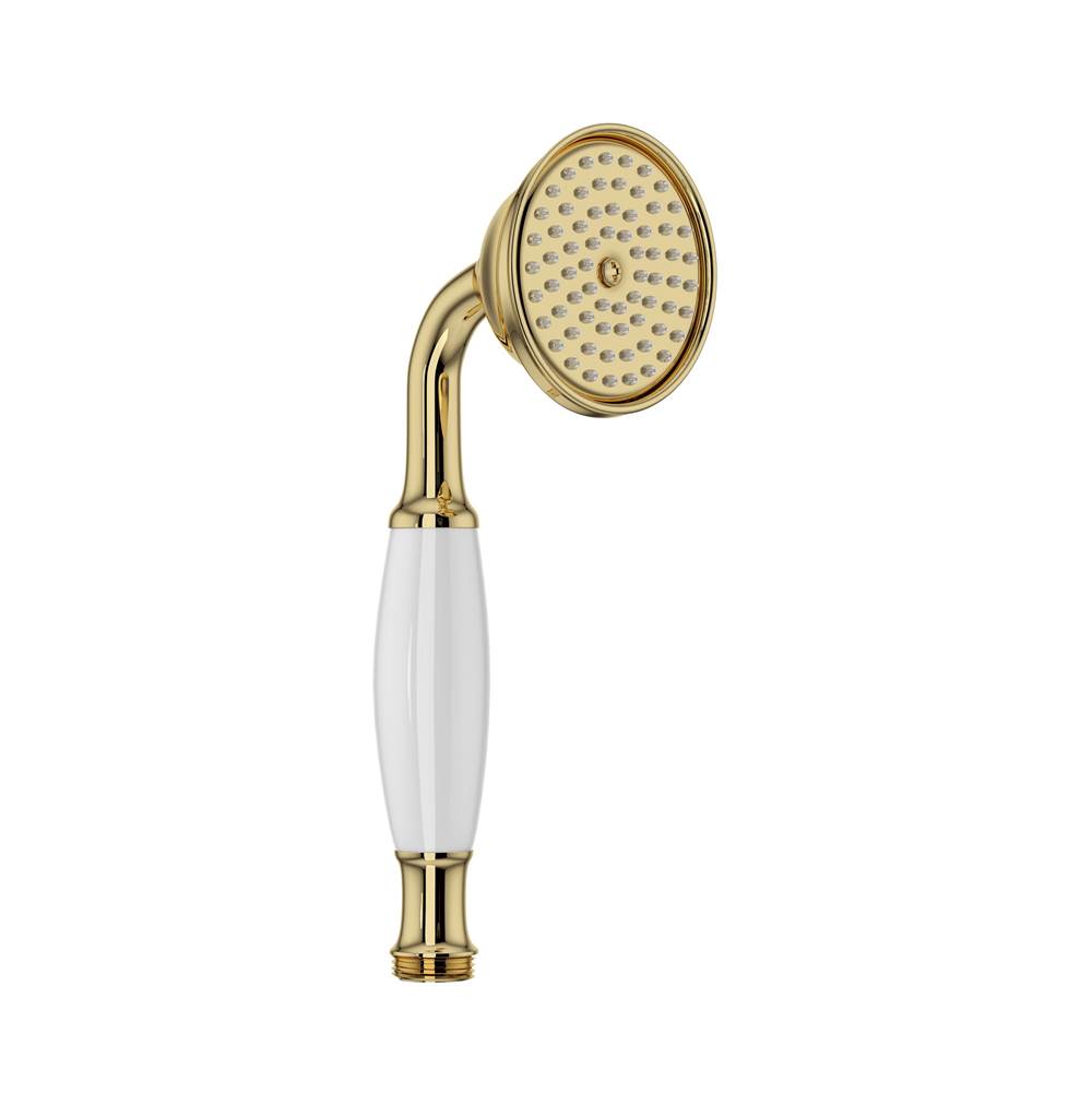 Rohl - 3'' Single Function Handshower - Unlacquered Brass