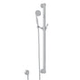 Rohl - Handshower Set With 39'' Grab Bar and Single Function Handshower - Polished Chrome