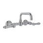 Rohl - Acqui Wall Mount Bridge Lavatory Faucet With U-Spout - Polished Chrome