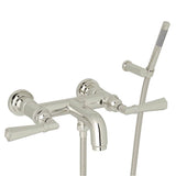 Rohl - San GiovanniE Exposed Wall Mount Tub Filler - Polished Nickel