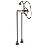 Rohl - Floor Mount Tub Filler - Tuscan Brass