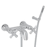 Rohl - San GiovanniE Exposed Wall Mount Tub Filler - Polished Chrome