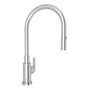 Rohl - Lombardia Pull-Down Kitchen Faucet - Polished Chrome