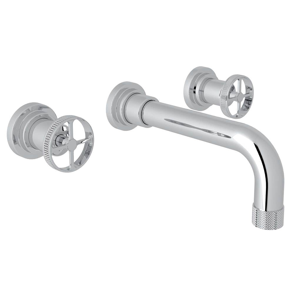 Rohl - CampoE Wall Mount Lavatory Faucet Trim - Polished Chrome