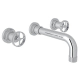 Rohl - CampoE Wall Mount Lavatory Faucet Trim - Polished Chrome