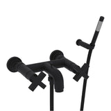 Rohl - Lombardia Exposed Wall Mount Tub Filler - Matte Black