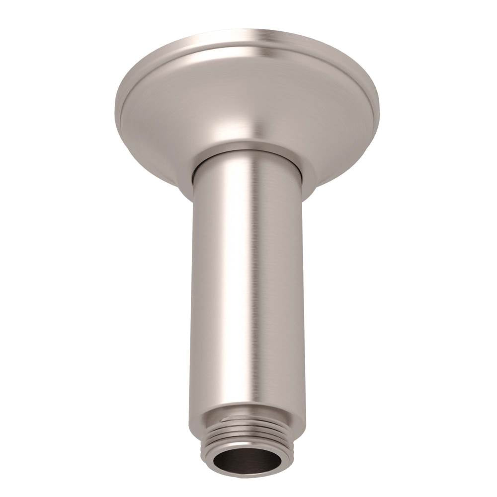 Rohl - 4'' Ceiling Mount Shower Arm - Satin Nickel