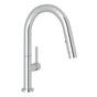Rohl - LuxE Pull-Down Bar/Food Prep Kitchen Faucet - Polished Chrome