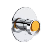 Rohl - EclissiE 1/2'' Pressure Balance Trim - Polished Chrome With Satin Gold
