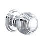 Rohl - Large Contour Drawer Pull Knobs - Set of 5 - Polished Chrome