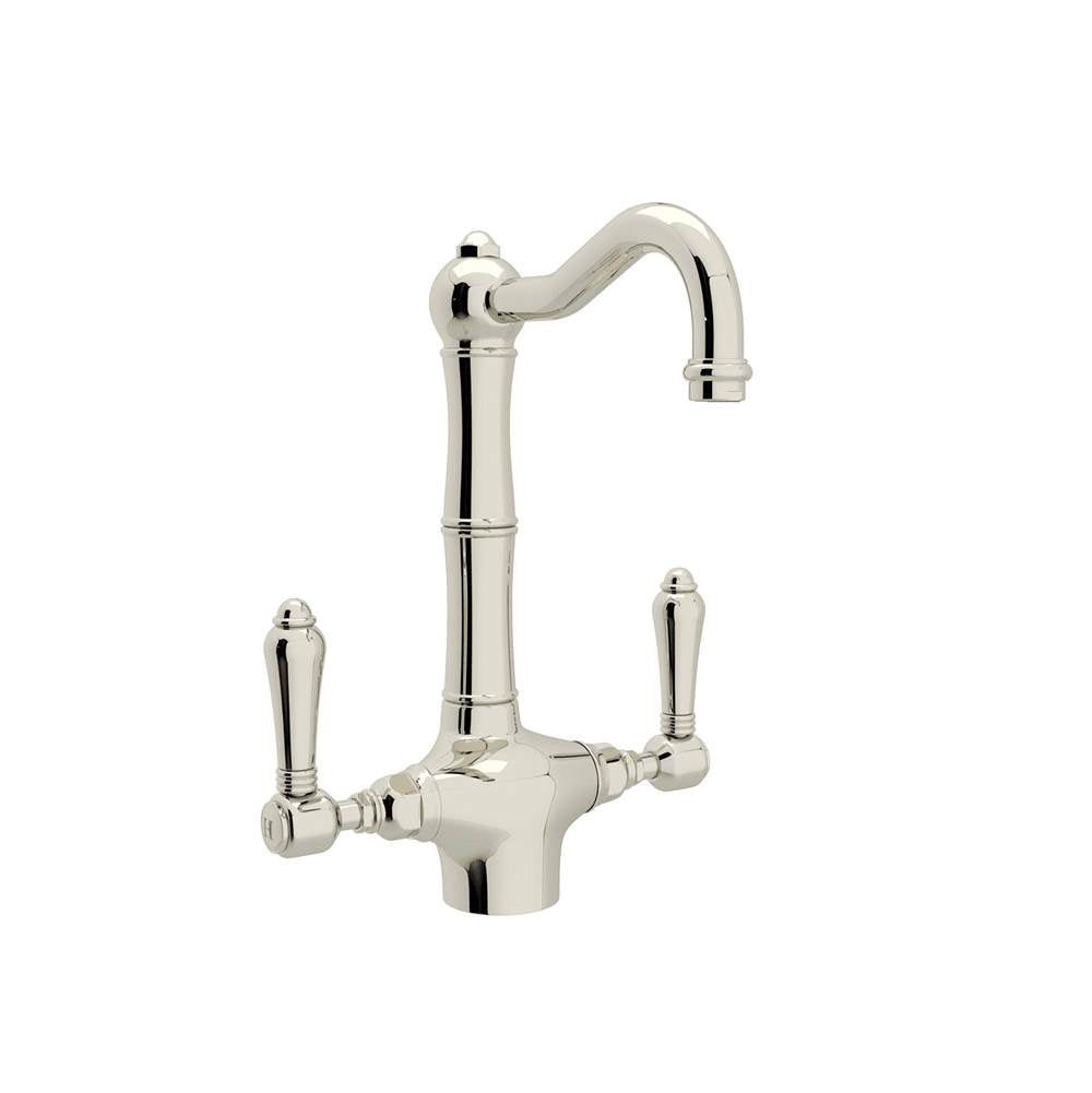 Rohl - Acqui Two Handle Bar/Food Prep Kitchen Faucet - Polished Nickel