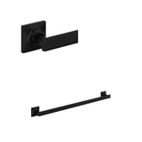Rohl - ApothecaryE 24'' Towel Bar - Matte Black