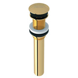 Rohl - Lavatory Push Drain Without Overflow - Unlacquered Brass