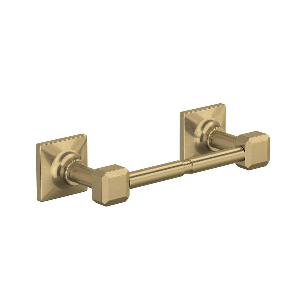 Rohl - ApothecaryE Toilet Paper Holder - Antique Gold