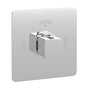 Rohl - QuartileE 3/4'' Thermostatic Trim Without Volume Control - Polished Chrome