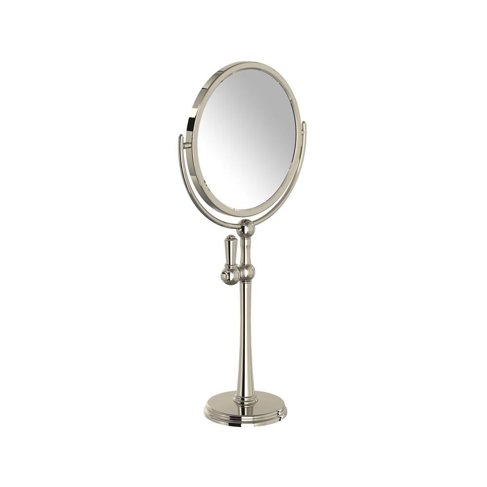 Rohl - Freestanding Makeup Mirror - Polished Nickel