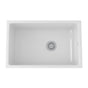 Rohl - AlliaE 32'' Fireclay Single Bowl Undermount Kitchen Sink - White