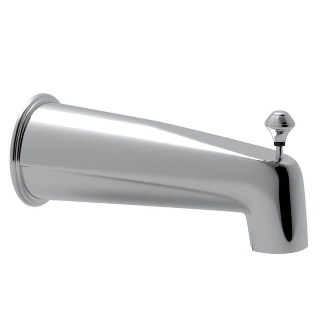Rohl - Wall Mount Tub Spout With Diverter - Polished Chrome
