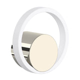 Rohl - EclissiE Kitchen Faucet Handle - Polished Nickel With Matte White
