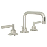 Rohl - Graceline Widespread Lavatory Faucet With U-Spout - Polished Nickel